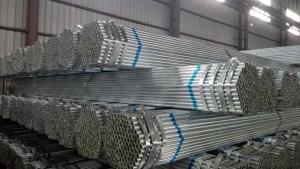 Galvanized welded steel pipe for engineering piping
