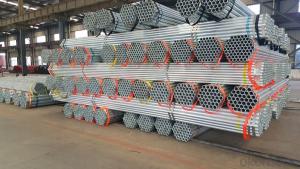 Galvanized welded steel tubes for mechanical equipment
