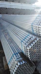 Galvanized welded steel pipe for engineering structure