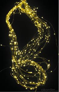 1000L Rattan copper wire string light decorative light waterproof hanging socket outdoor light