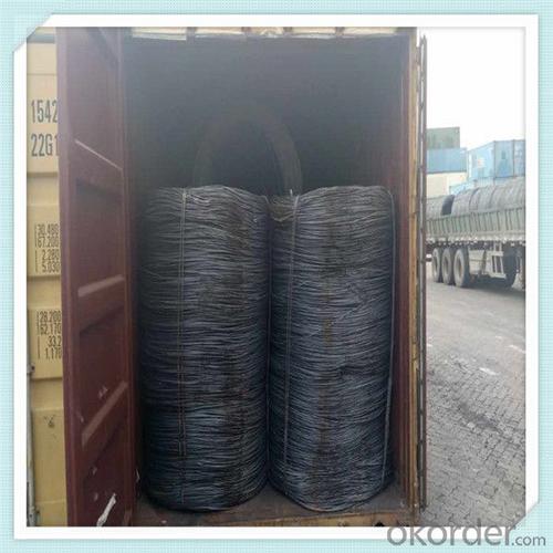 Hot dip steel wire rod in different grade and size System 1
