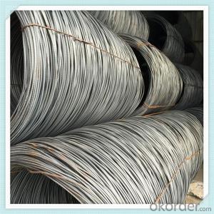 SAE1008 Steel wire rod 5.5mm-14mm low carbon System 1