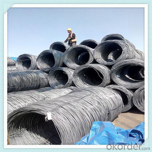SAE1008 low carbon steel wire rod different diameter System 1