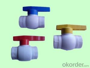 PPR Orbital Ball Valve Used in Industrial Fields Made in China Factory System 1