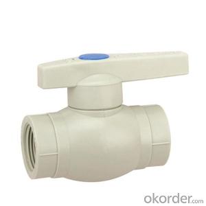 PP-R plastic ball valve with female threaded(cold water)