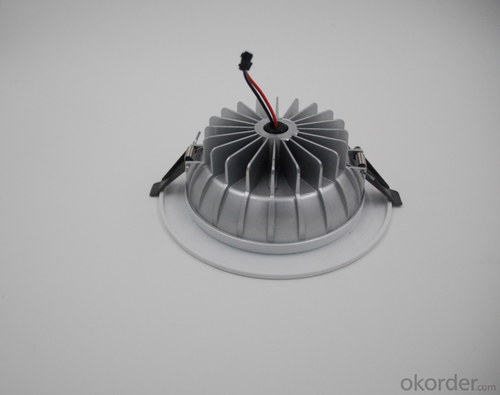 15W  LED downlight application of school, hospital, hotel System 1