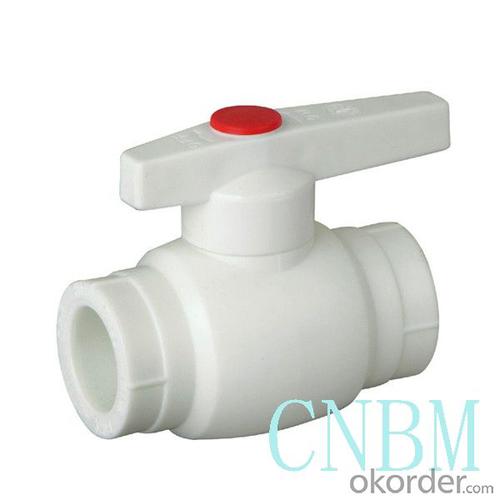 Plastic Pipes and Fittings Chinappr Ball Valve for Industrial and Agricultural Applications System 1