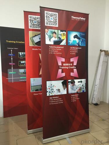 BST1-5 single feet roll up banner stand /Aluminum roll up banner stand /pull up banner stand System 1