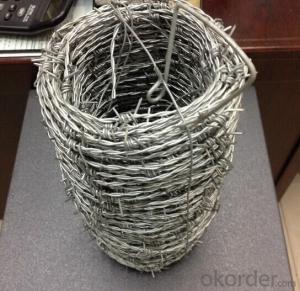 Barbed Wire with Wooden Spool In Factory Price
