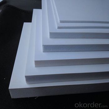 1mm - 20mm PVC Rigid Foam Board Heat Insulation High Density PVC Foam Board