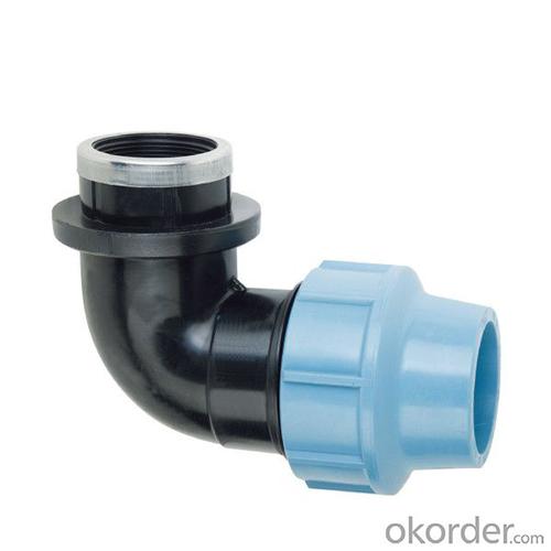 Copper To Plastic PPR 90° Elbow with Threaded Female Take Off System 1