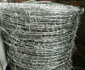 Barbed Iron Wire with Positive /Reversed Twist System 1