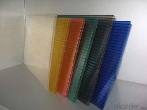 Colorful Polycabonate Hollow Sheet Series  ldm