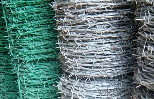 Electro Galvanized Barbed Wire in Good Quality System 1