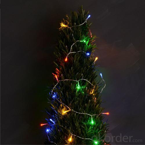 3AA Battery Operated Mini LED Light String with 20 Lights Lights for Holiday and Party Decoration. System 1