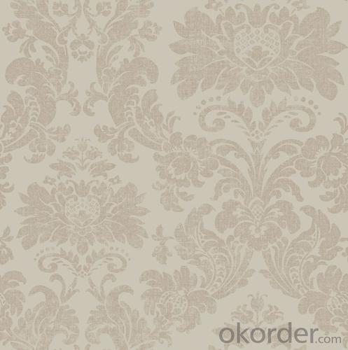 Gold Grade 3d  Glitter Fabric Wallpaper For Decoration  Made In China System 1