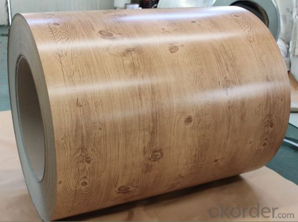 Buy Wooden Grain Coating Aluminium Coils For Ceiling Tiles Price