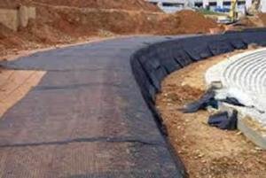 Short Nonwoven Geotextile for Road Construction