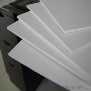 1220X2440MM White WPC / PVC Foam Board with High Surface Density System 1