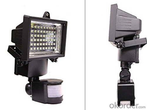 High Power Led Solar Flood Light With Timer For Garden System 1