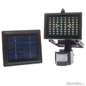 Outdoor Wall Mounted Solar Powered Motion Activated Flood Lights Led