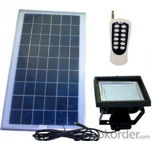 Outdoor Solar Sensor Led Flood Light New Model System 1