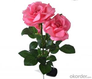 Solar LED Pink Rose Light for Yard, Home, Halloween, Christmas Tree, Parties, Garden Decoration