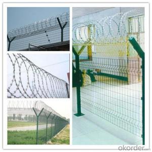 Hot Dipped Galvanized Razor Barbed Tape Wire System 1