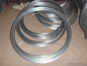 Hot Dipped Galvanized Razor Barbed Wire Factory Price