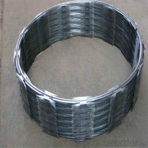 Galvanized Razor Barbed Wire Made in China System 1