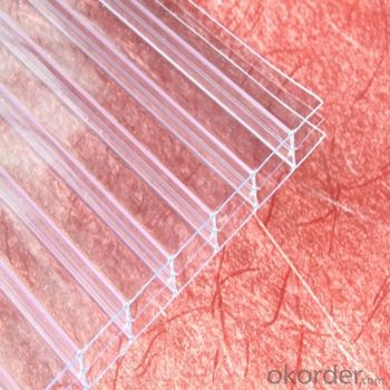 Polycarbonate Hollow Sheet Key Features High Impact Strength System 1