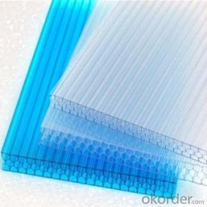 UV protection U-lock polycarbonate multiwall hollow sheets System 1