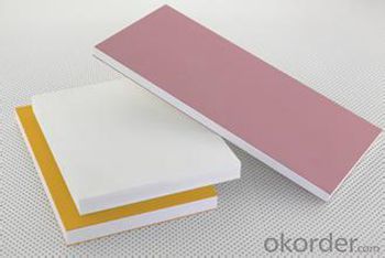33mm white Pvc foam skirting board/sheet