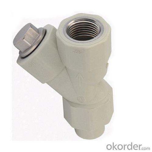 4 Way Pvc Plastic Pipe Fittings - PPR Sing Female Threaded Filter with SPT Brand System 1