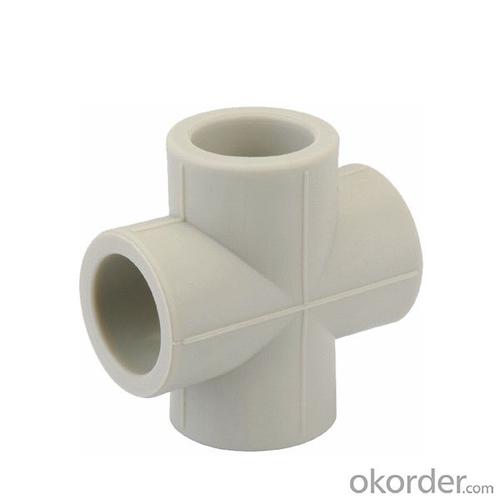 10mm SPT Brand Polypropylene Random Cross Plastic Pipe Fittings System 1