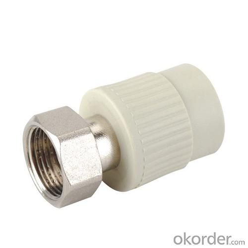 Metal To Plastic Pipe Fitting Female Threaded Union with Coupling SPT Brand System 1