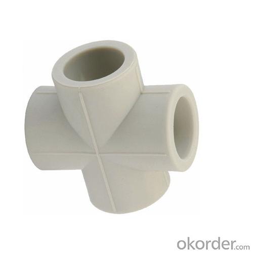 Hepworth Plastic Pipe Fittings - Polypropylene Random Cross with SPT Brand System 1