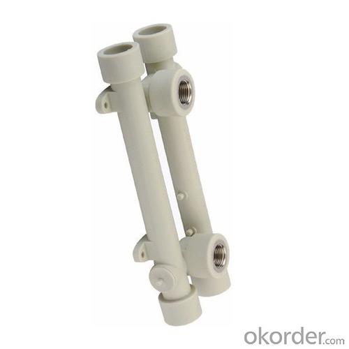 1/4 Inch Plastic Pipe Fittings Wall Mounting Group with Tap Connectors SPT Brand System 1