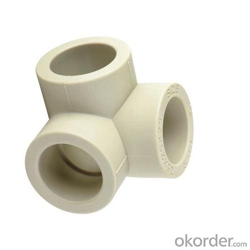 Plastic Pipe Push Fittings - Polypropylene Random Three-Way Elbow with SPT Brand System 1