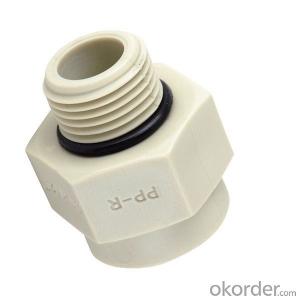 All-plastic reducer male thread "dG" with SPT Brand System 1