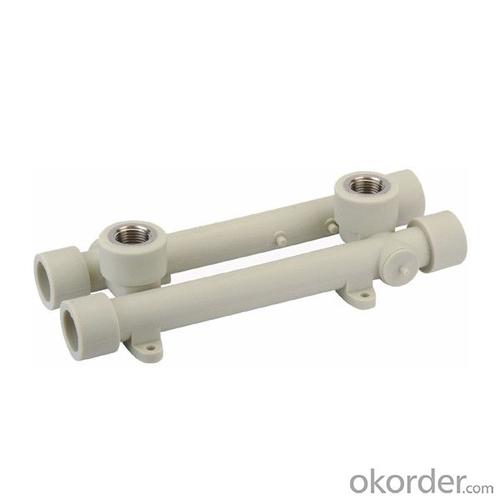 25mm Plastic Pipe Fittings Wall Mounting Group with Tap Connectors System 1