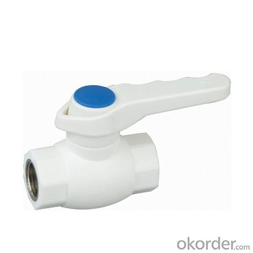 Double Head Inner Tooth PP-R Deluxe Copper Core Ball Valve with Plastic Tubes System 1