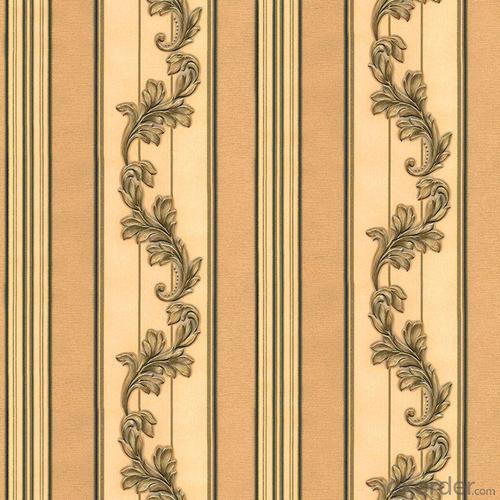 01 3D Damask Wallpaper PVC Waterproof Decorative Wallpaper Made In China System 1