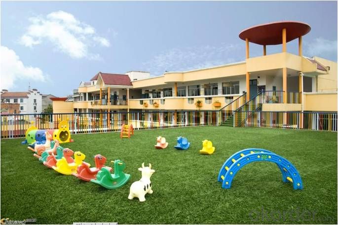 artificial grass of CNBM  landscape kindergarten System 1