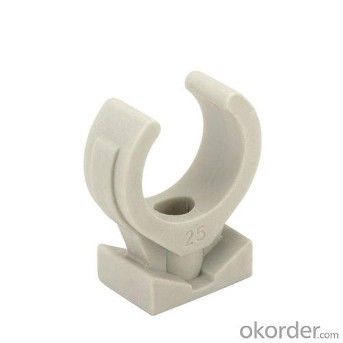 1/2 Plastic Pipe Fittings - Polypropylene Random Plastic Clip with SPT Brand System 1