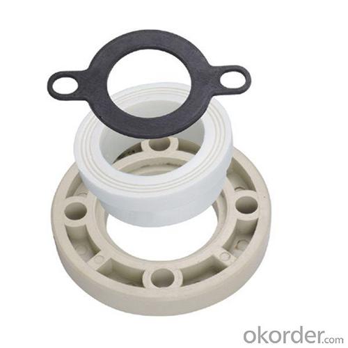 Dura Plastic Pipe Fittings Flange Set (PP-R + Plastic + Gasket Seal) with SPT Brand System 1