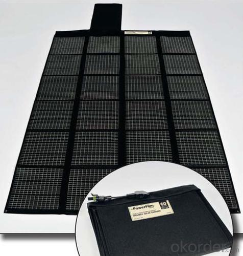 40W PV Solar Panel with Flexible Supporting Legs for Camping System 1