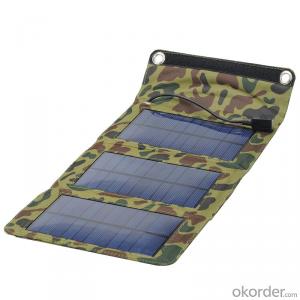 80W Folding Solar Panel with Flexible Supporting Legs for Camping