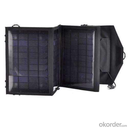 Snow Rake Solar Panels:90W Folding Solar Panel with Flexible Supporting Legs for Camping System 1