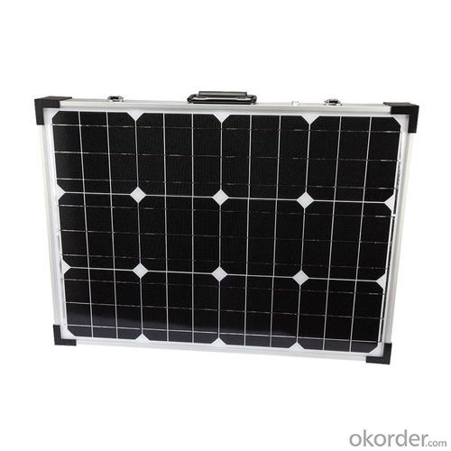 Euro Solar Panels 30W Folding Solar Panel with Flexible Supporting Legs for Camping System 1